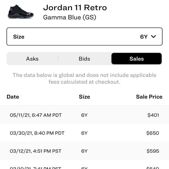 Air Jordan retro 11 (GS) - Picture 9 of 9